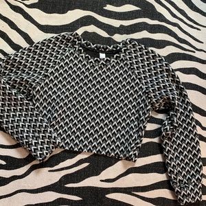 American Apparel Crop Top Sweater